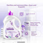 Liquid Laundry Detergent and Fresh Linen Fabric Softener