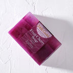 Unisex 24K Gold Cherry Essential Oil Cleansing Soap Bar 5.3 oz
