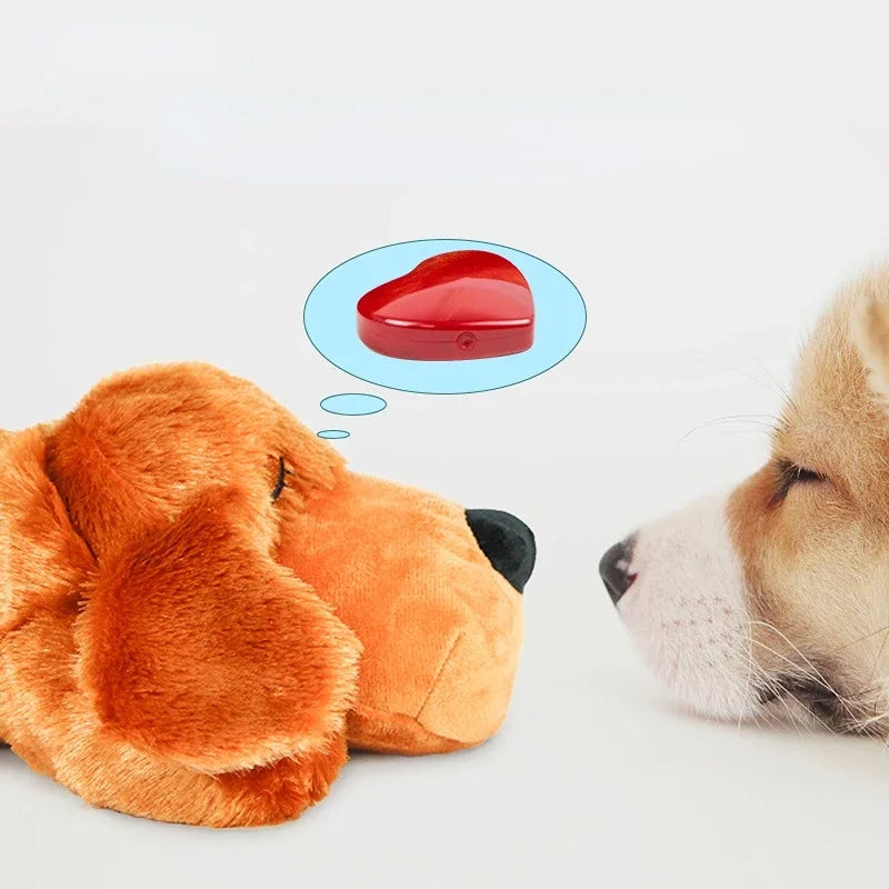 Heartbeat Puppy Dog Snuggle Toy Anxiety Relief Plush Behavioral Training Sleep Aid