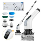 Cordless Electric Spin Scrubber with Extension Handle A11