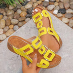 Wedge Sandals Women's Roman Style Open Toe Platform Summer Shoes