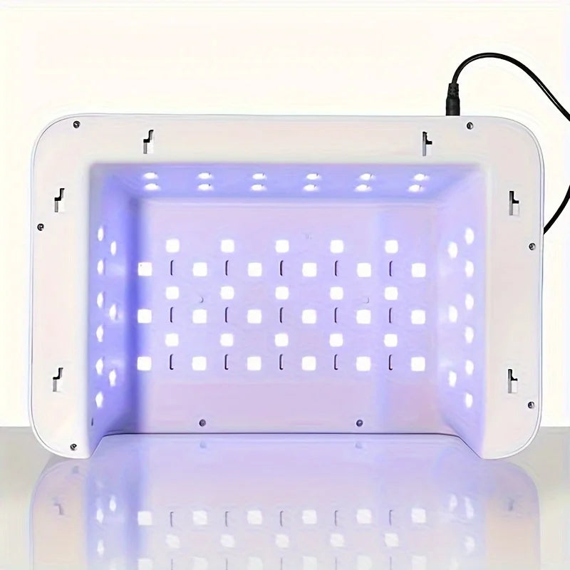 Professional UV LED Nail Lamp with 63 Beads and Smart Auto Sensor