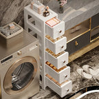 Narrow Space Storage Cabinet with Drawers for Kitchen and Bathroom