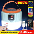 Rechargeable LED Camping Lantern with Remote Control and Power Bank