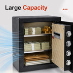Biometric Fingerprint Safe Box and Solid Steel Security Cabinet