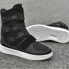 Men's Anti-Slip Wear-Resistant Motorcycle Riding Ankle Boots JC-M089