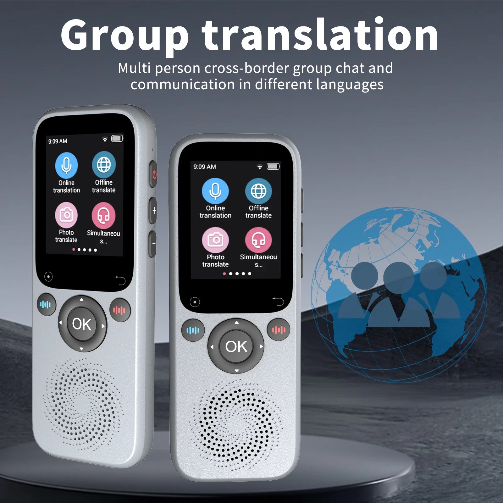 Portable AI Voice Real-Time Language Translator Device S20