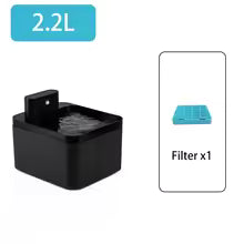 Wireless Cat Water Fountain with Sensor and Battery Power