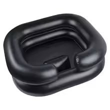 Inflatable Hair Wash Basin with Pillow for Bedridden Home Care