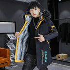 Men's Thick Warm Hooded Winter Parka Coat YA2318