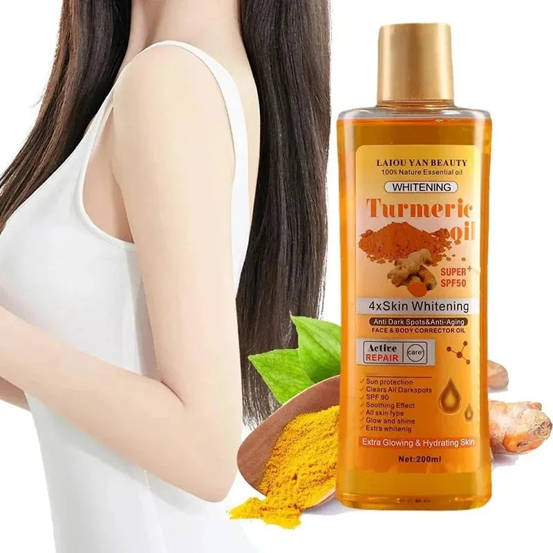 Unisex Turmeric Ginger Moisturizing Nourishing Face Serum Oil 6.8 fl oz