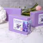 Natural Organic Lavender Cleansing Face Body Soap Bar