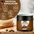 Caffeine Exfoliating Scrub and Gentle Deep Cleansing Body Cream