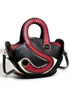 Women's Large Capacity Leather Top Handle Crossbody Bag