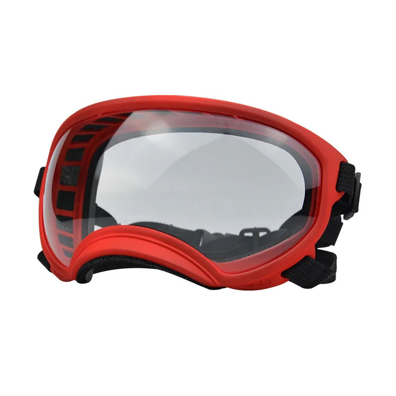 Dog Fashion Sports Sunglasses with Adjustable Strap Anti-Fog Pet Goggles