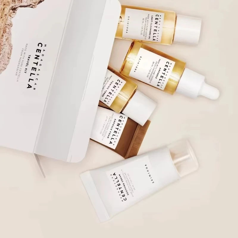 SKIN1004 Madagascar Centella Travel Skincare Kit 5-Piece Set