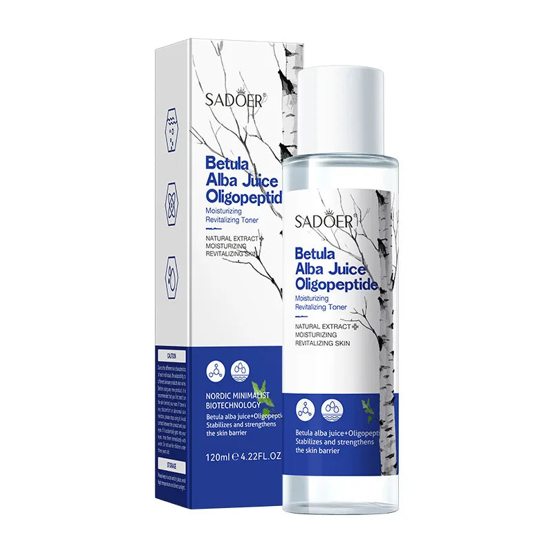 Korean Birch Sap Moisturizing Skincare Toner Essence Cream Set