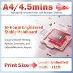 A4 DTF Transfer Printer and T-Shirt Printing Machine