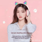 Illuminated Cat Ear Wireless Bluetooth Over-Ear Headset STN-28