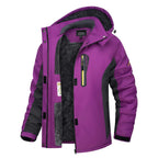 Women's Thick Warm Hooded Ski Parka Coat TJ548