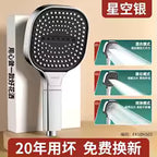 High Pressure Handheld Massage Shower Head with 3 Spray Modes