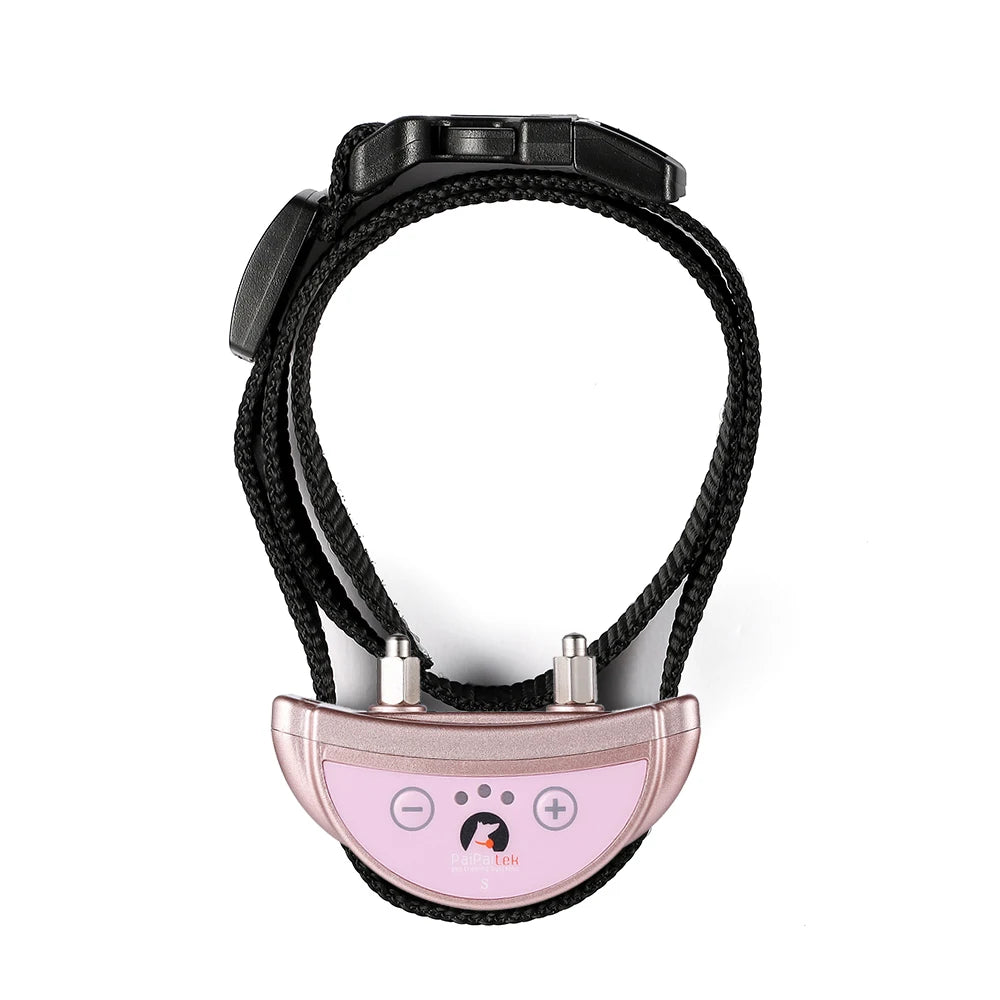 Rechargeable Anti-Bark Dog Training Collar Waterproof IPX5 Automatic Beep & Shock