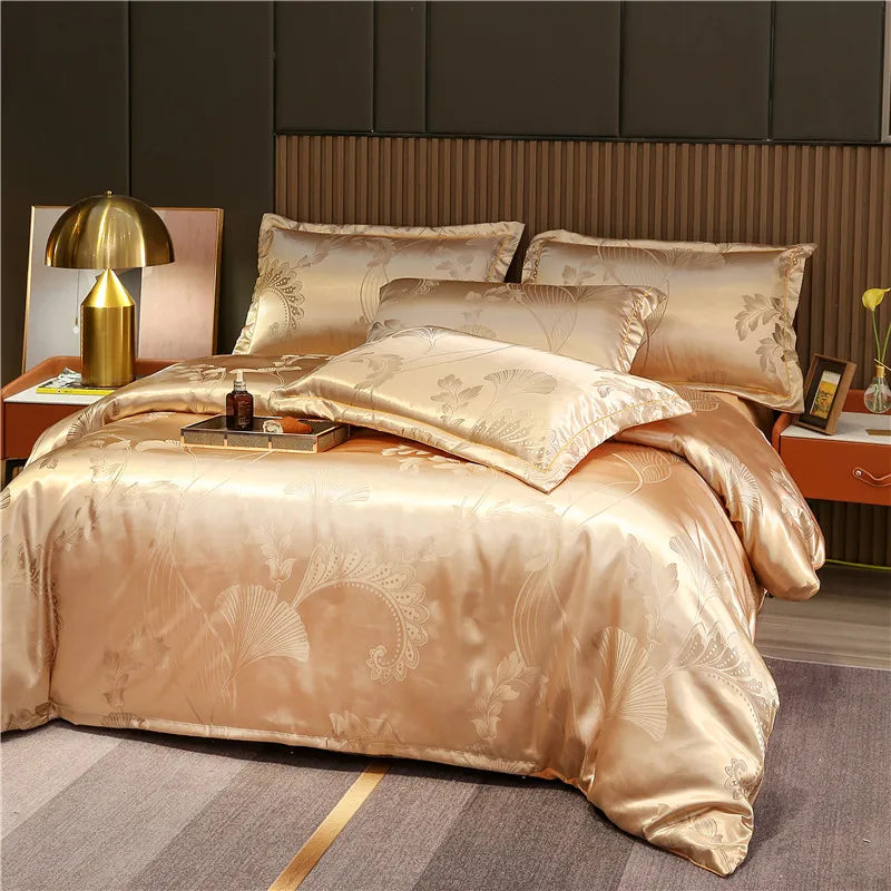 European Luxury Soft Duvet Cover and Bedroom Bedding Set