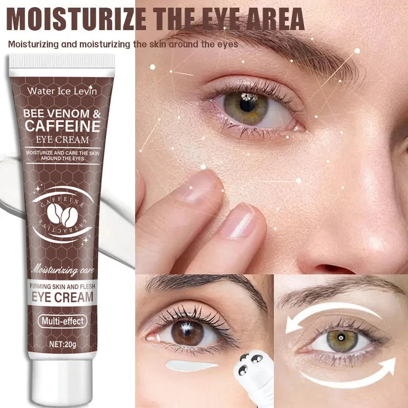 Unisex Natural Caffeine Firming Moisturizing Eye Cream 0.7 oz