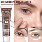 Unisex Natural Caffeine Firming Moisturizing Eye Cream 0.7 oz