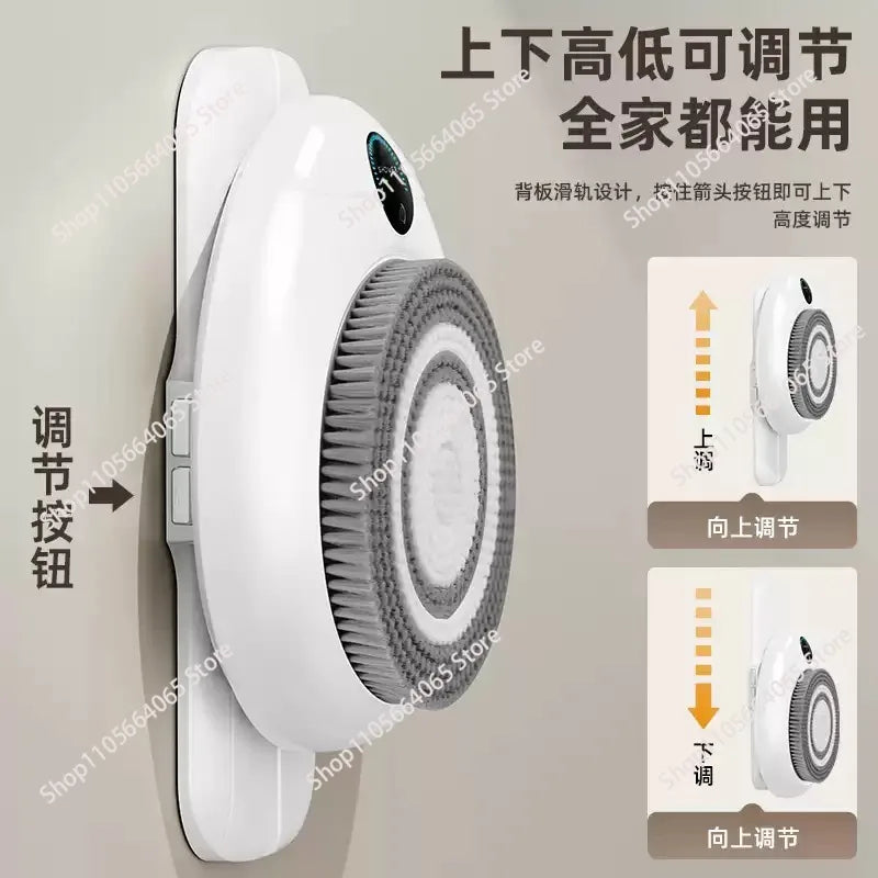 Wall-Mounted Automatic Body Cleaning Machine with Movable Design