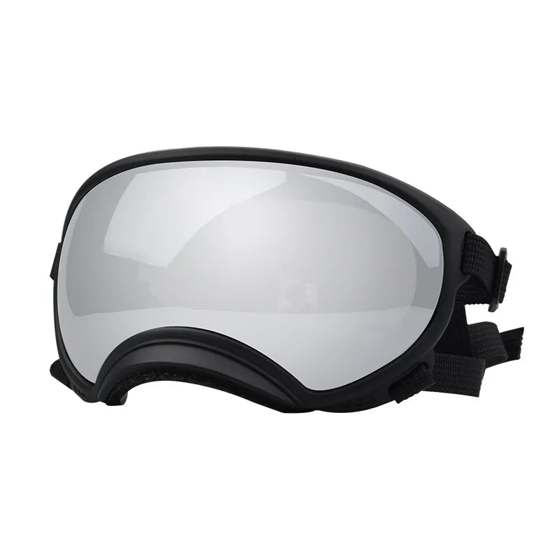 Dog Fashion Sports Sunglasses with Adjustable Strap Anti-Fog Pet Goggles