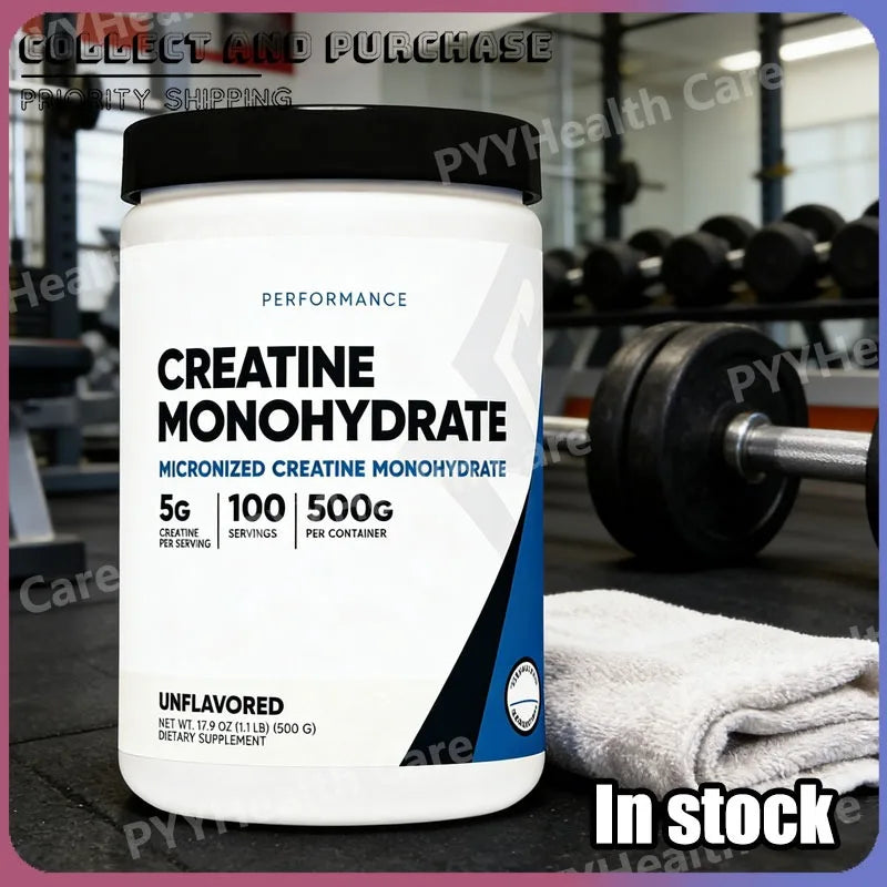 Creatine Monohydrate Micronized Powder Dietary Supplement