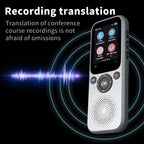 Portable AI Voice Real-Time Language Translator Device S20