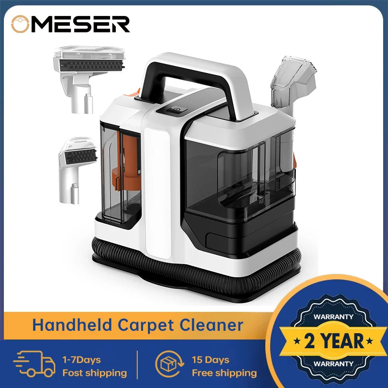 Portable Carpet and Upholstery Spot Cleaner Machine with Suction 750W