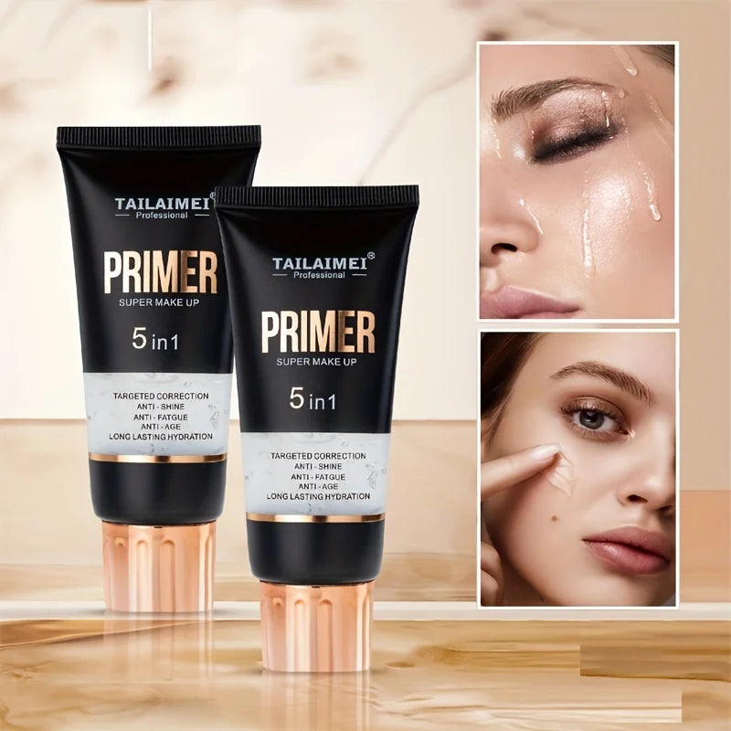 Unisex Waterproof Transparent Gel Makeup Primer F228 2 fl oz