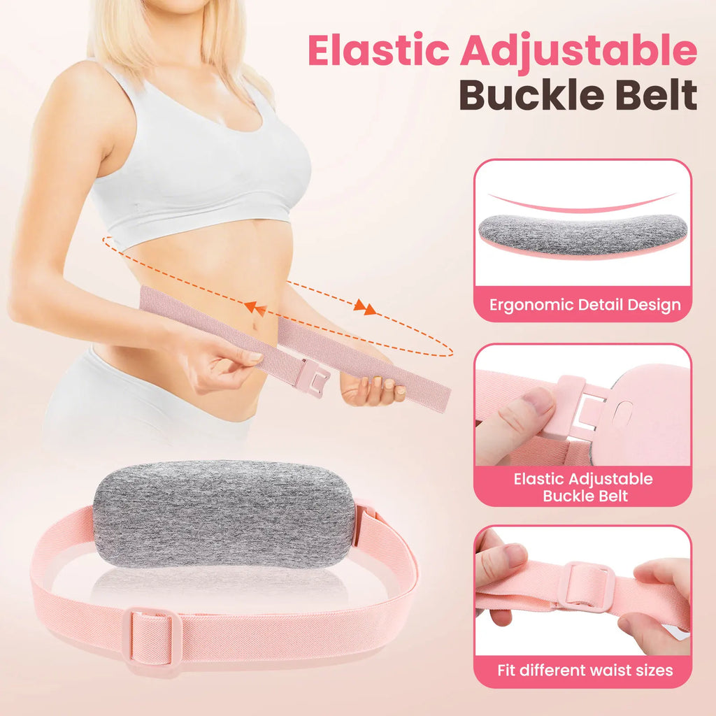 Menstrual Heating Pad with Vibration Massage and Smart Timer