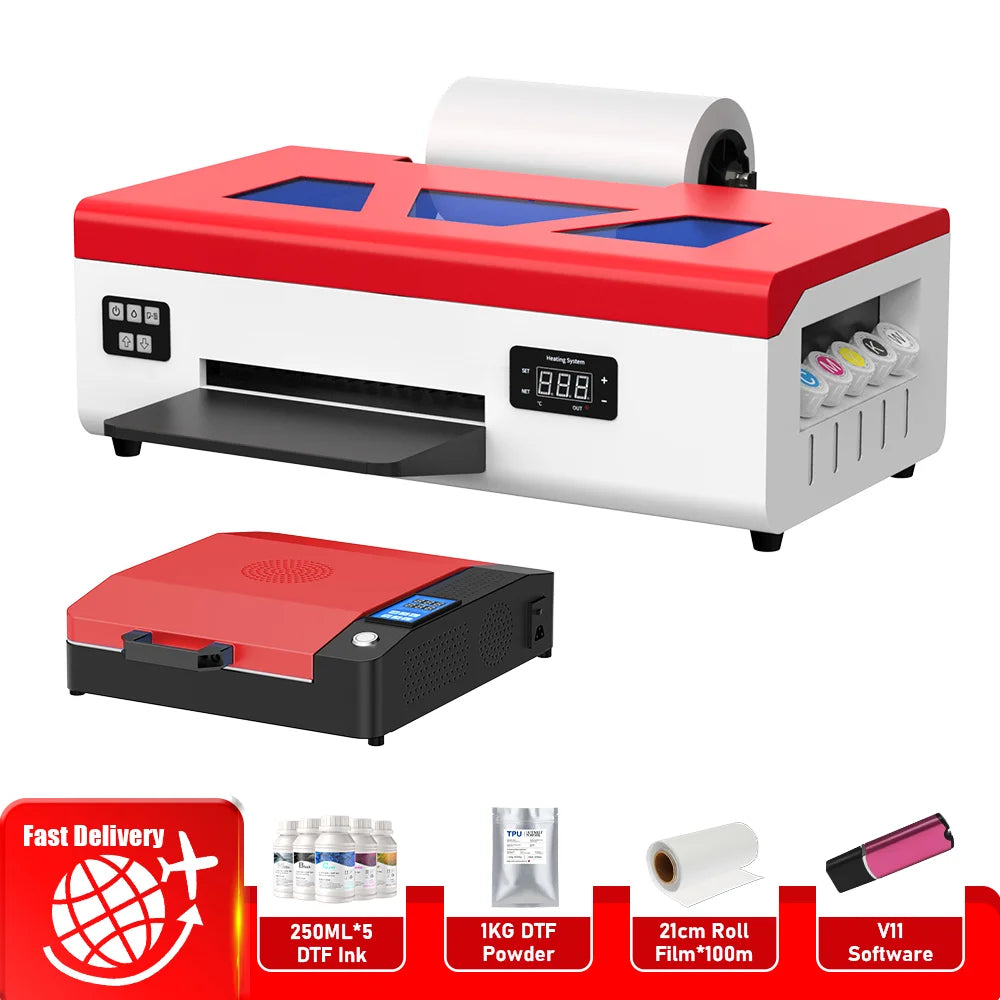 A4 DTF Transfer Printer and T-Shirt Printing Machine