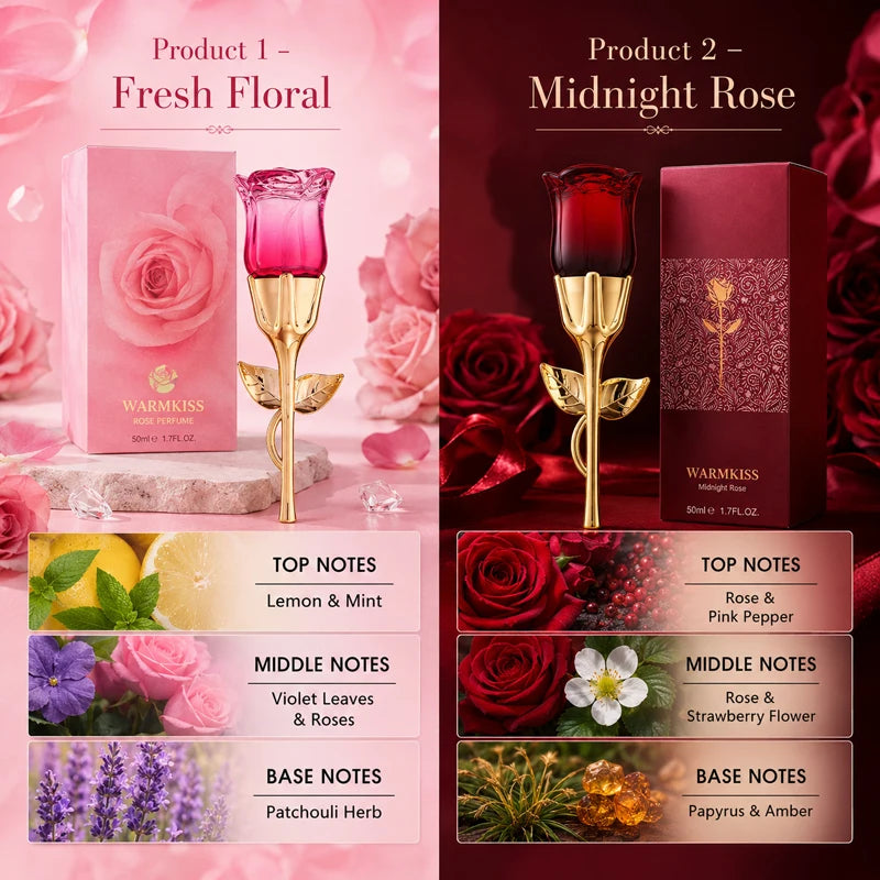 Women's Midnight Rose Floral Eau De Parfum 1.7 fl oz
