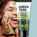 Men's Green Tea & Salicylic Acid Deep Cleansing Face Wash 2.1 oz