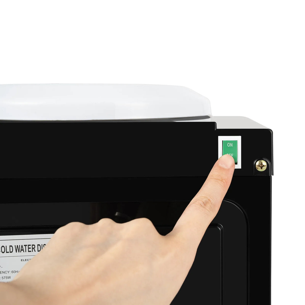 Countertop Water Cooler Dispenser and Hot Cold Drinking Machine
