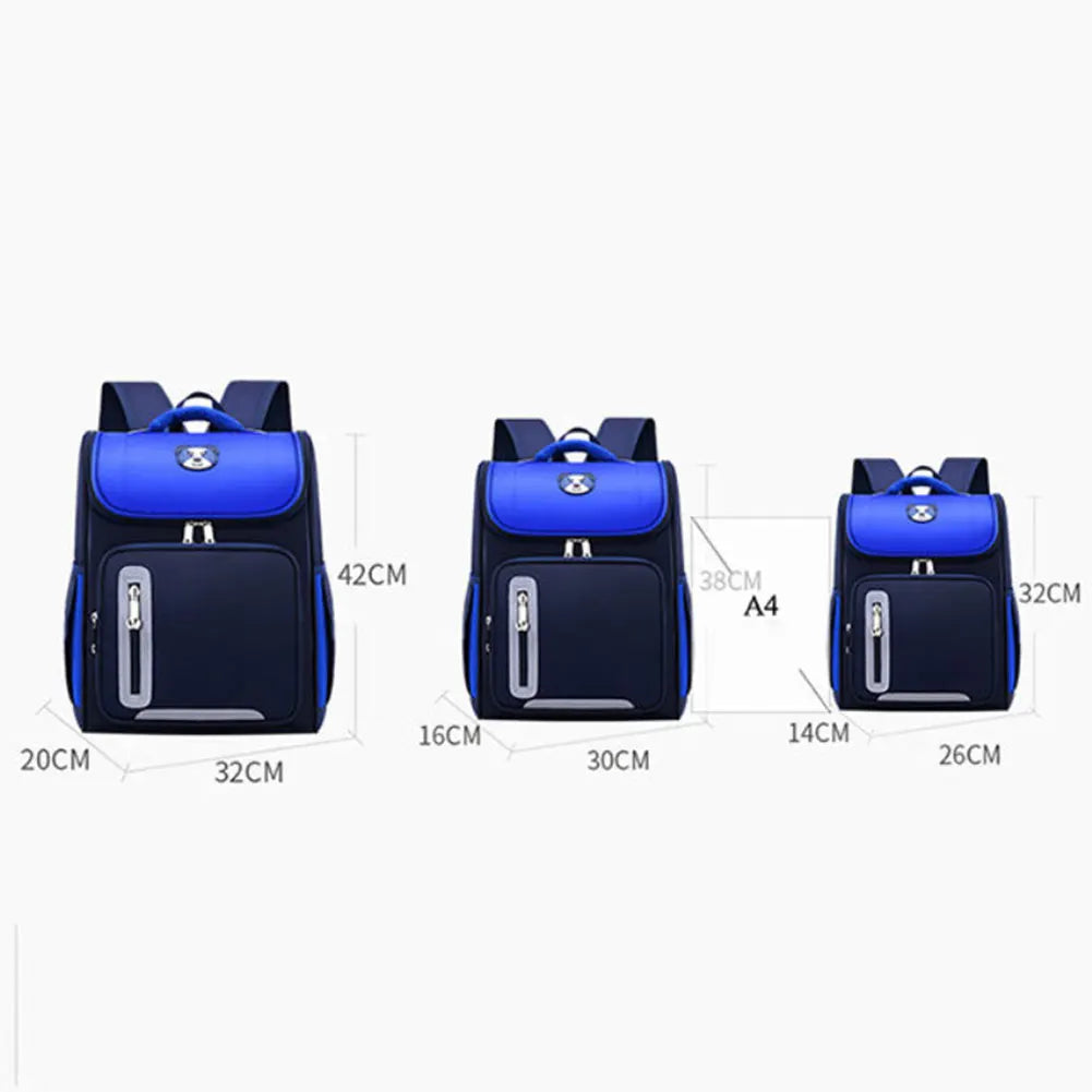 Kids' Reflective Ergonomic Lightweight School Backpack