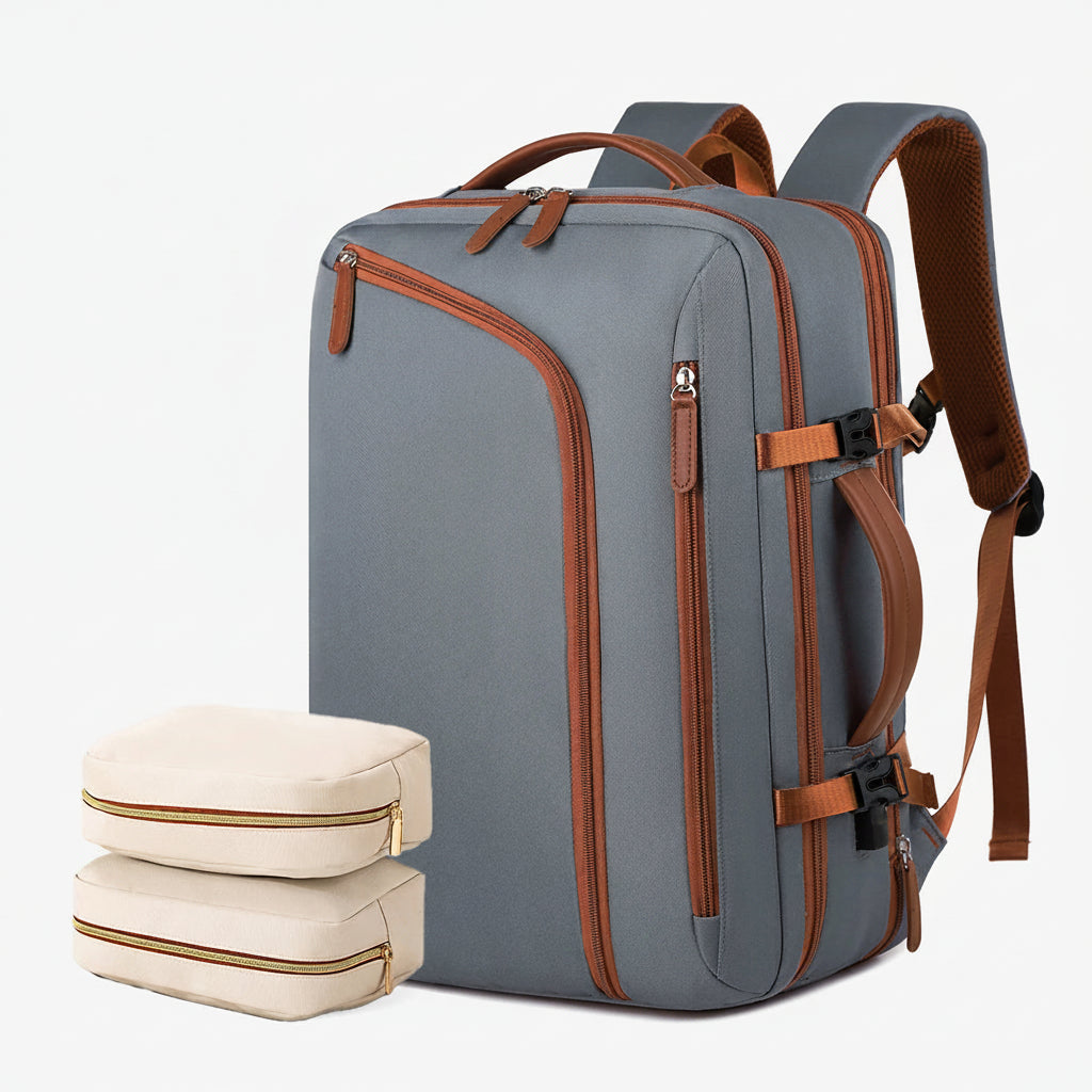 Unisex Casual Nylon Large Capacity Laptop Travel Backpack