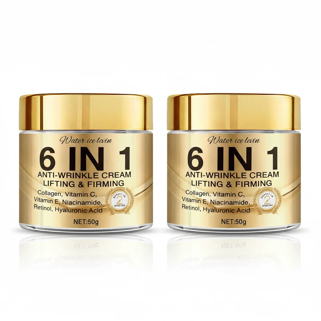 Unisex 6-in-1 Collagen Retinol Firming Anti-Wrinkle Face Cream WA-03-1185 1.8 oz