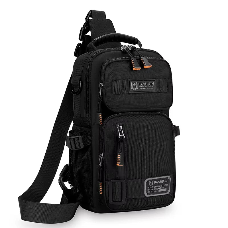 Men's Tactical Outdoor Oxford Crossbody Chest Bag