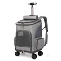 Large Capacity Breathable Pet Trolley Bag