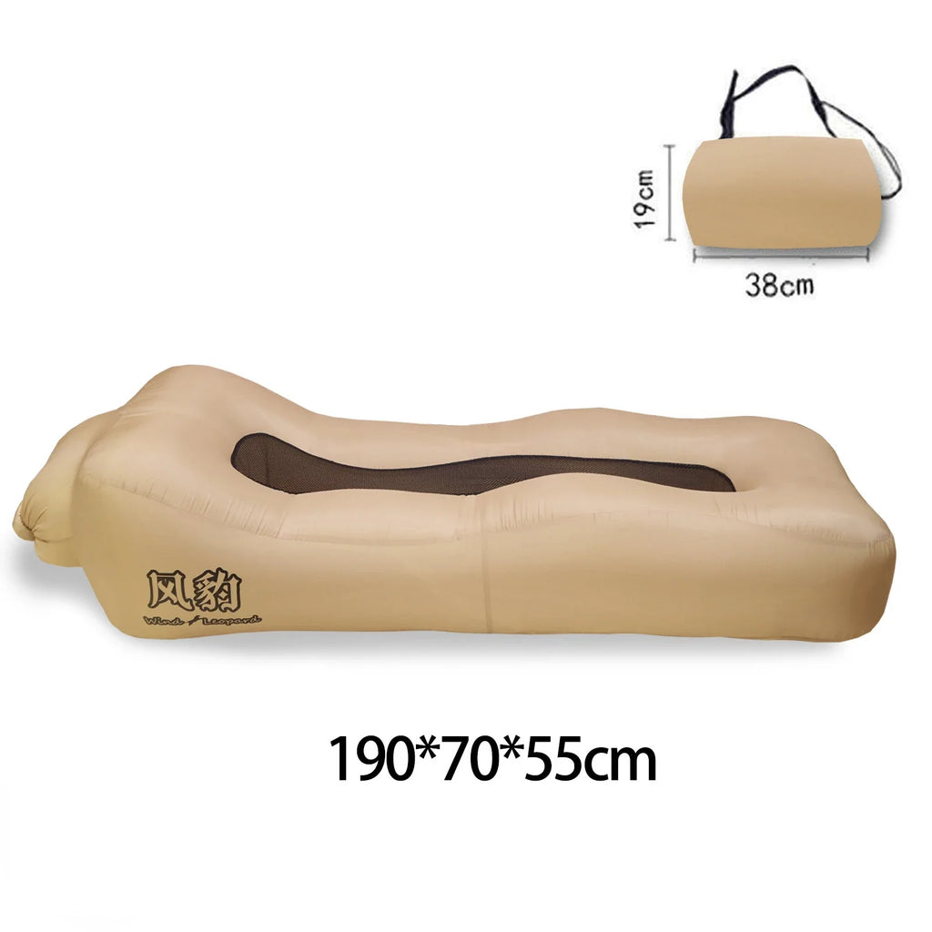Inflatable Sofa Bed and Portable Ultralight Camping Lounge Chair