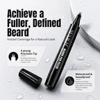 Men's Waterproof Beard Filling Pen 0.05 oz
