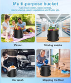 Portable Camping Shower with Rechargeable 6000mAh Pump and 5.3 Gallon Bag