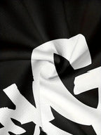Men's Casual Summer T-Shirt and Shorts Suit Set with 3D Letter Print