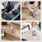 Portable Carpet and Upholstery Cleaner with Large Water Tank